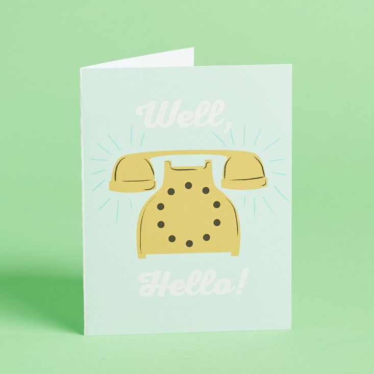 well hello phone card