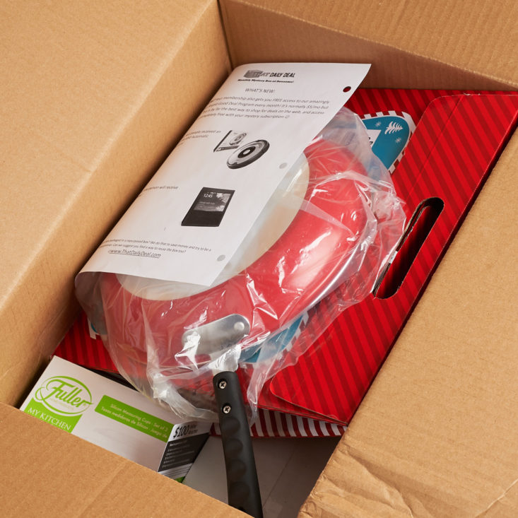 monthly mystery box of awesome random surprise subscription box unboxing