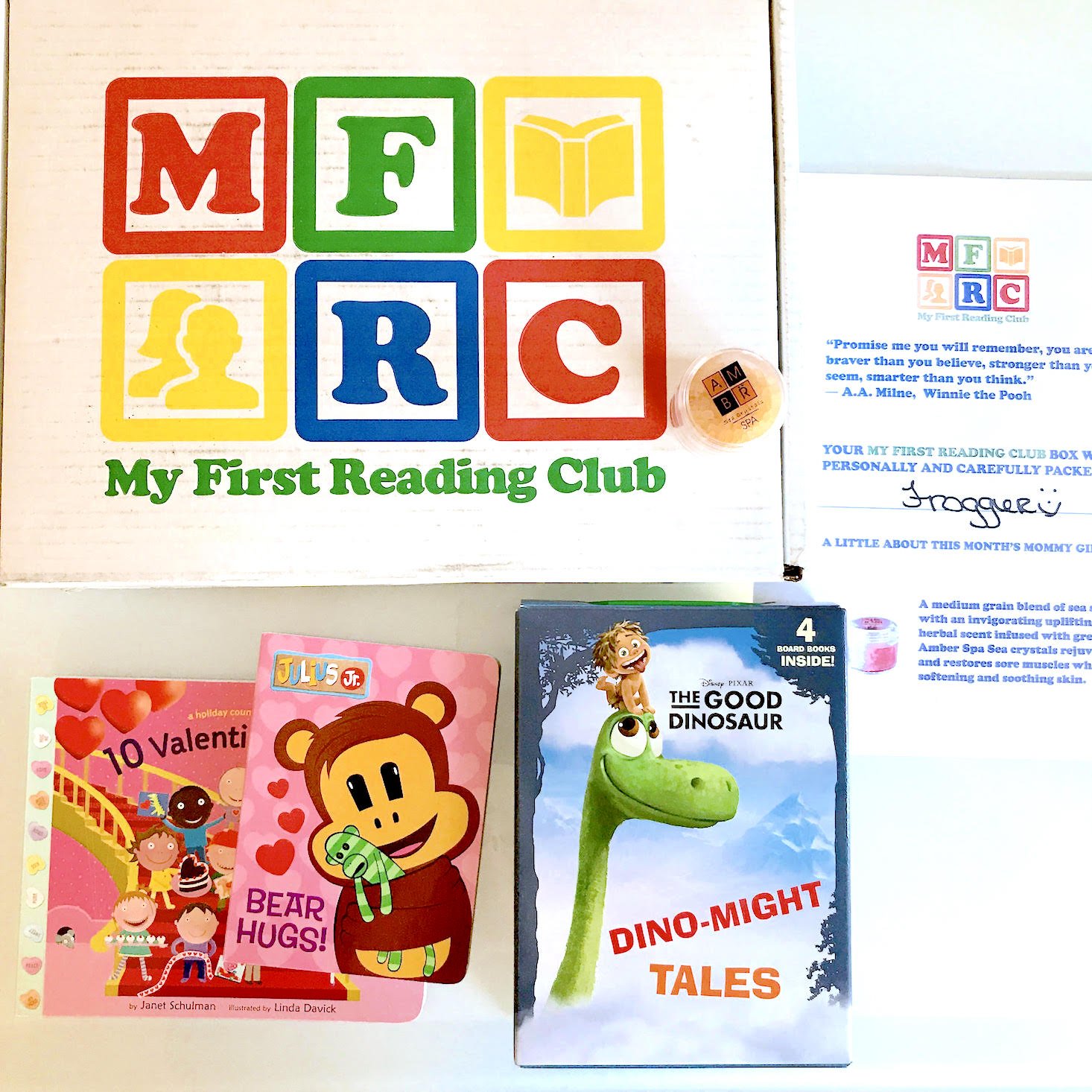 My First Reading Club February 2018 - all items