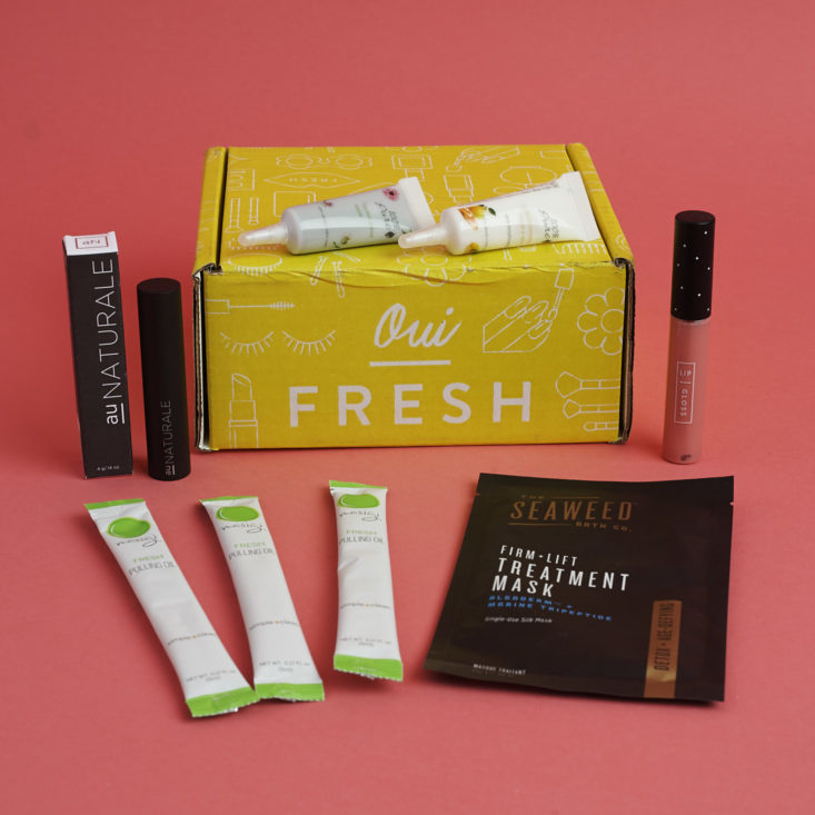 contents of march 2018 oui fresh