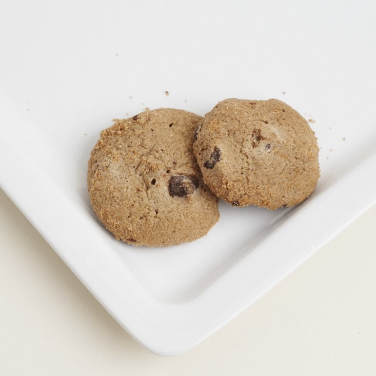 Cheryls Crunchy Chocolate Chip Cookies on plate