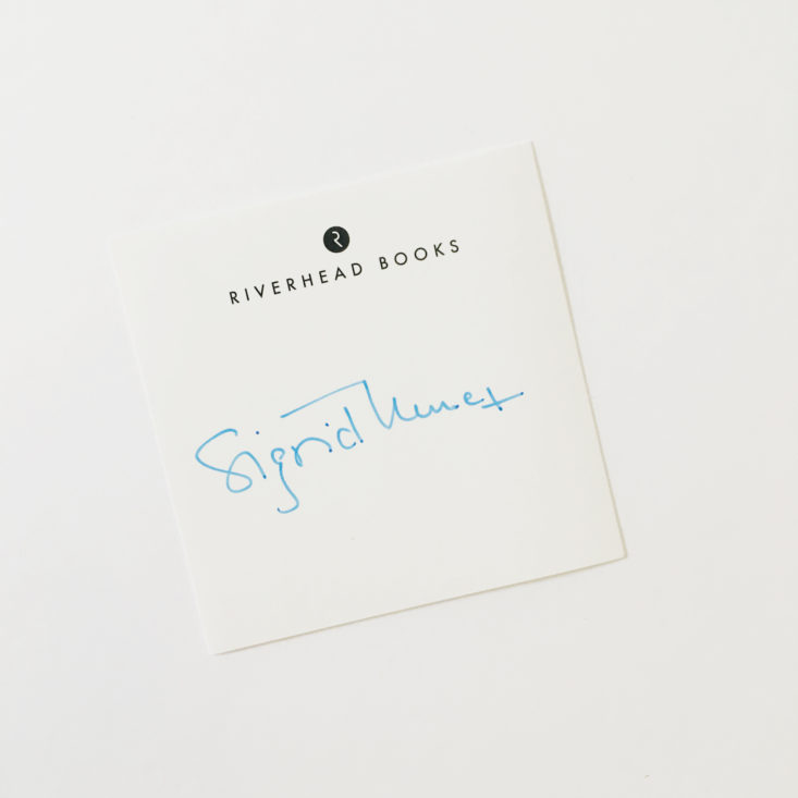 signed bookplate from PageHabit Quarterly