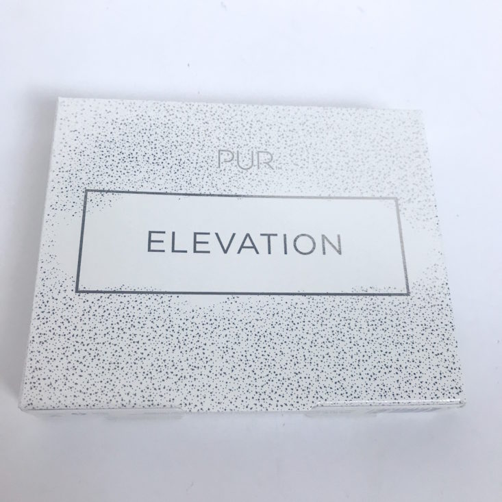 Pur Cosmetics Elevation Highlighter Palette with Fan Brush