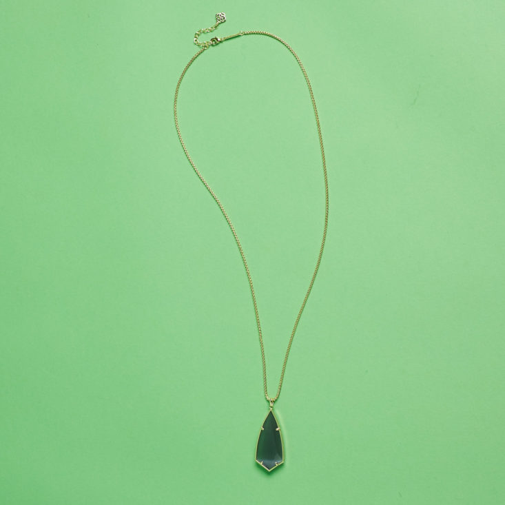 pendant laid flat