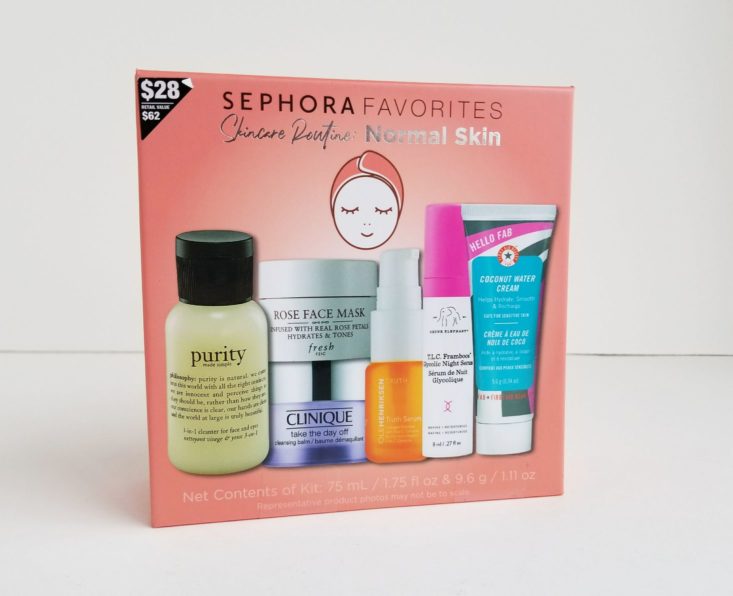 Sephora Favorites Normal Skincare Routine Kit sealed