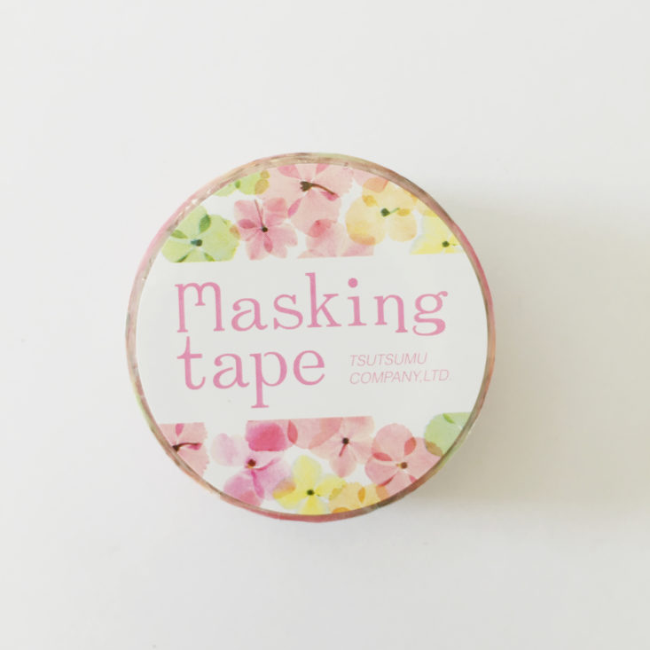 Sticky Kit Washi Tape March 2018 Floral Masking Tape