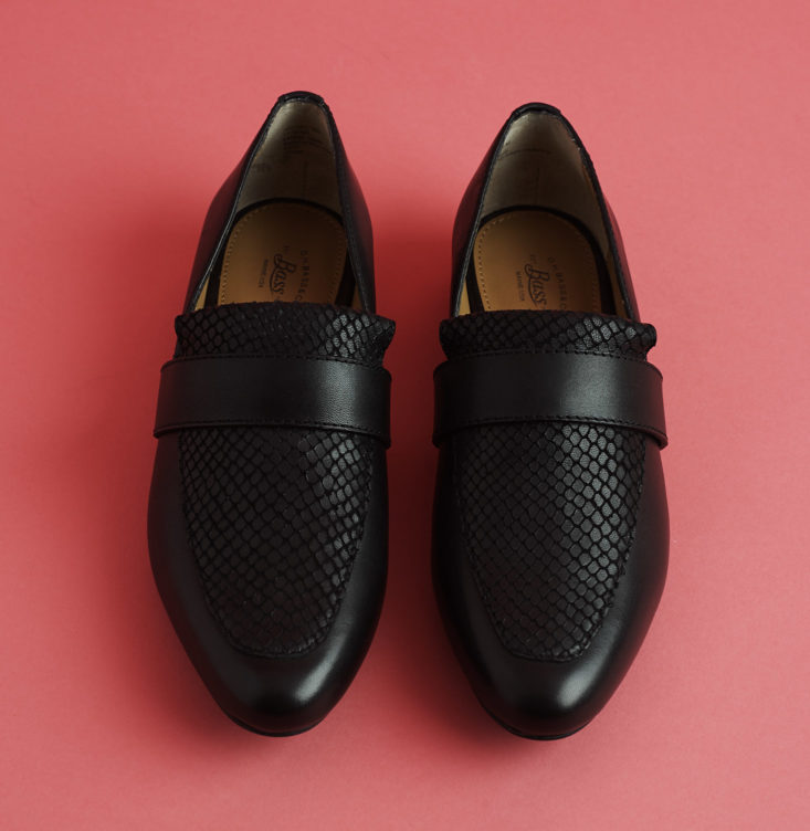 front of G.H. Bass Hilary Leather Loafers