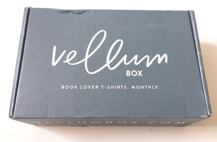 Vellum Box March 2018 Box closed