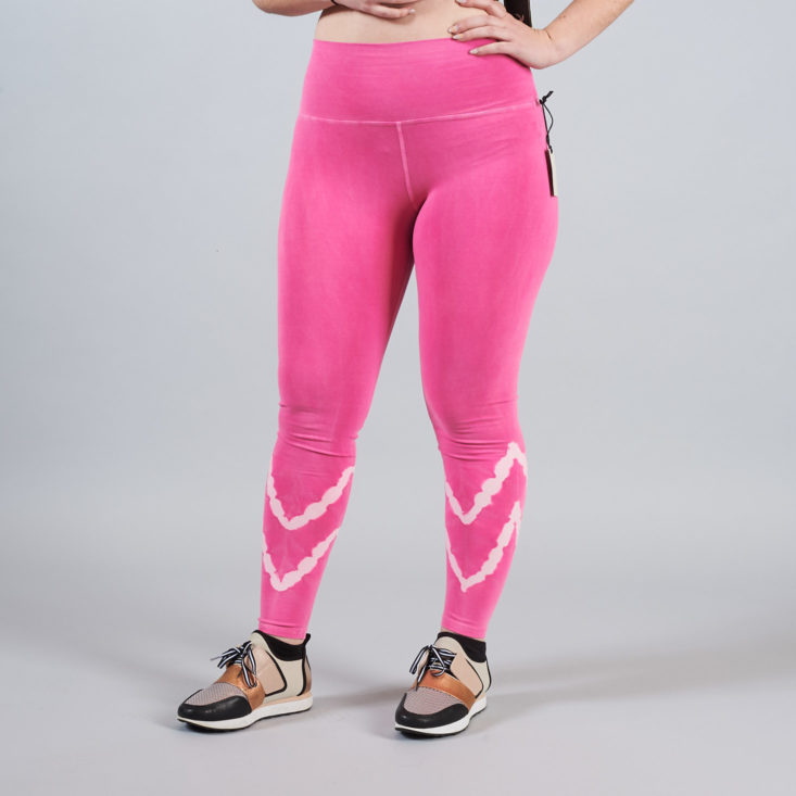 pink leggings