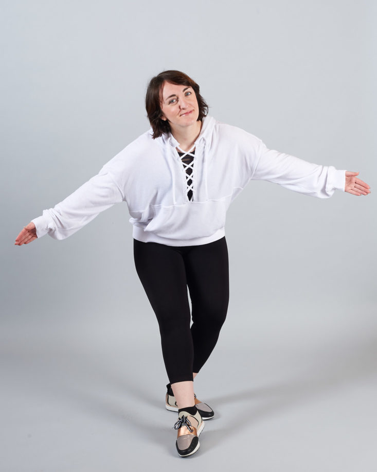 peasant coverup pullover