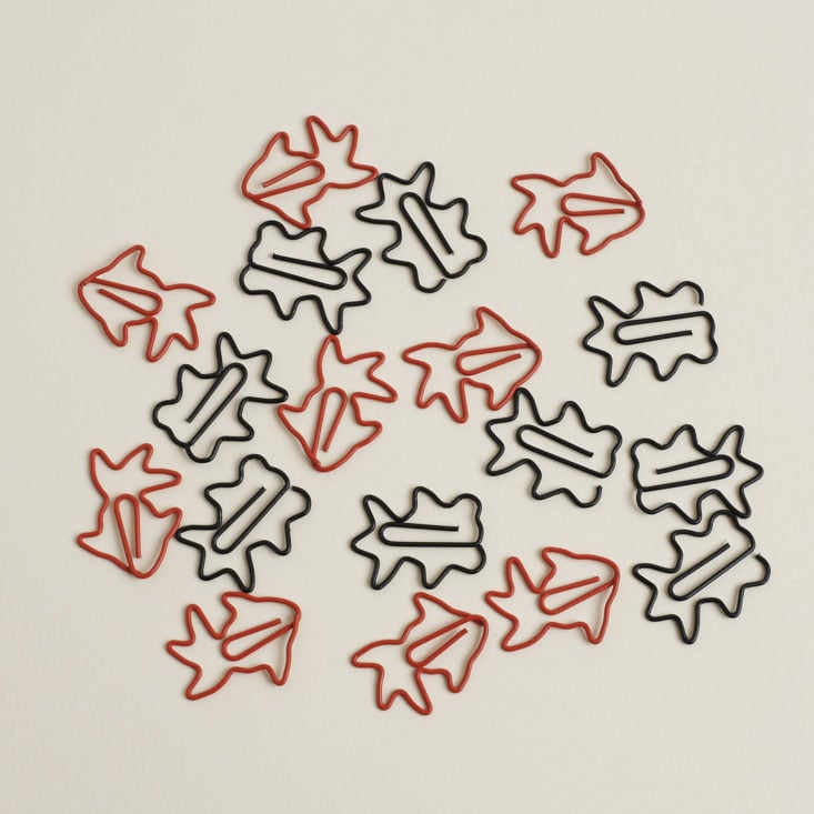 Goldfish shaped paper clips