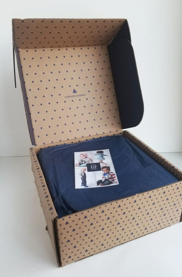 open Baby Gap Outfit Box