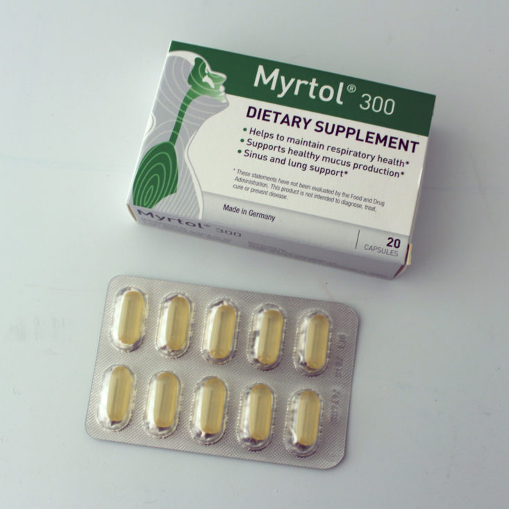 Myrtol 300 Dietary Supplement 