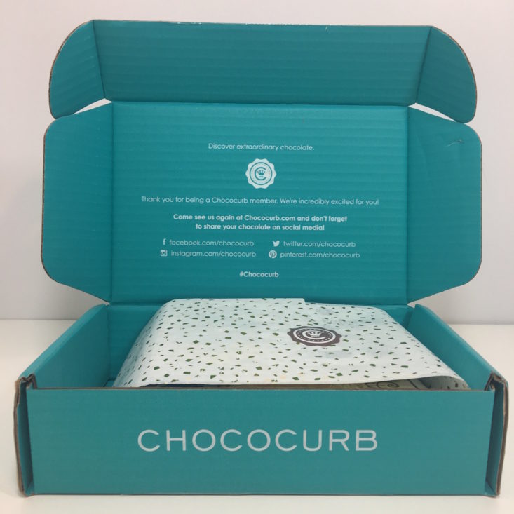 Chococurb box open