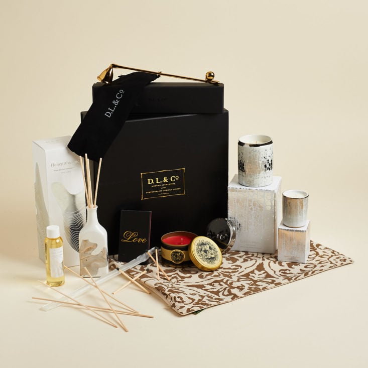 dl & co candles and home fragrance products
