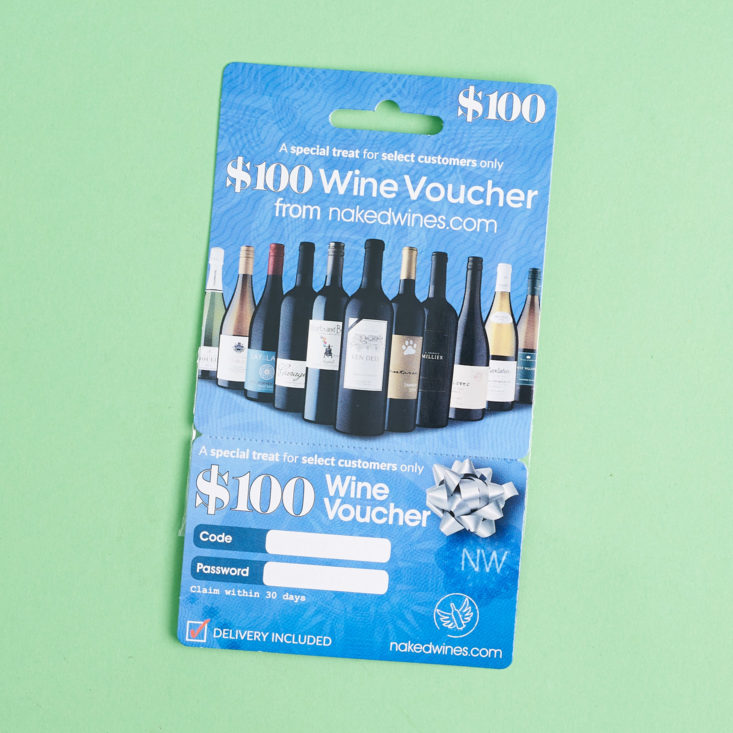 naked wines coupon
