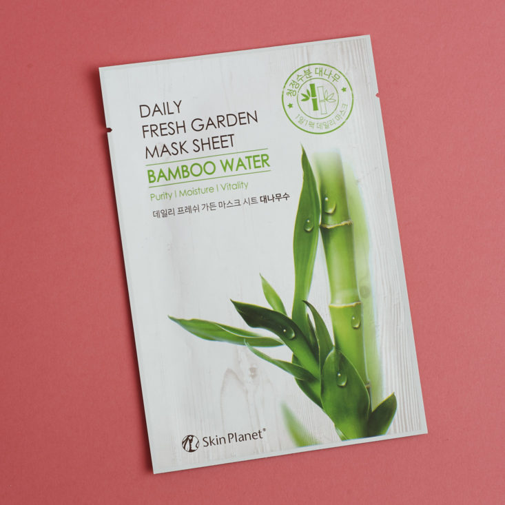 Skin Planet Daily Fresh Garden Mask Sheet Bamboo Water
