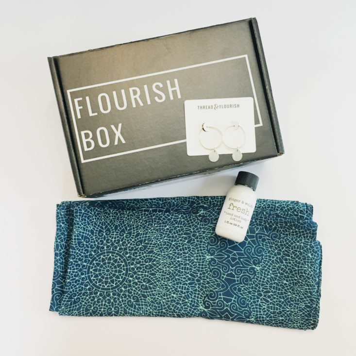 Flourish Box April 2018 Unboxing