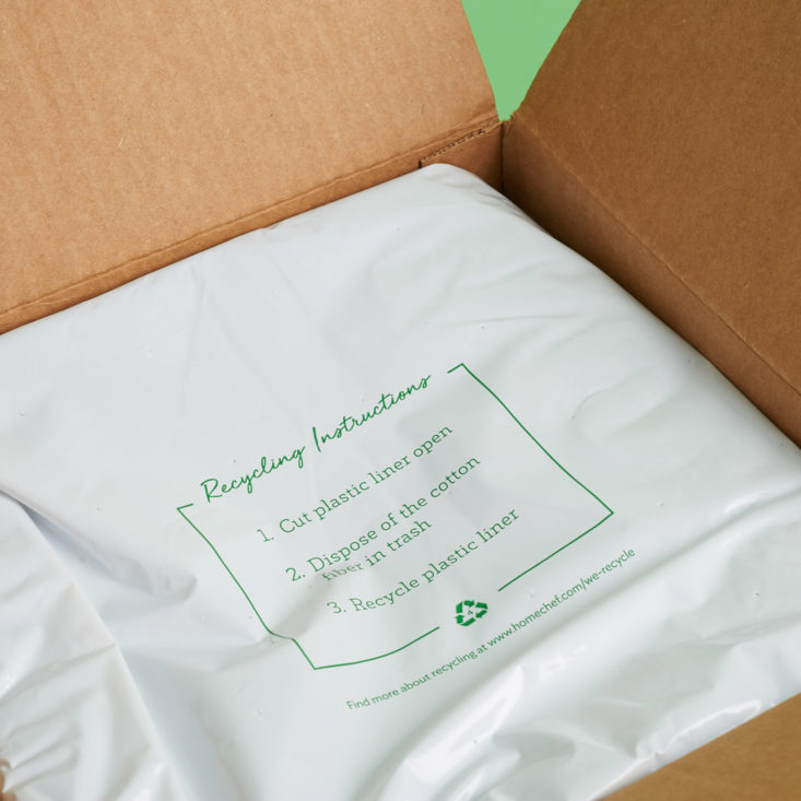 home chef vegetarian april 2018 box review insulation