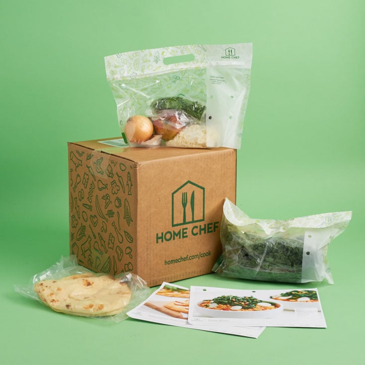 home chef vegetarian april 2018 box all recipes and ingredients