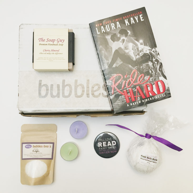 Bubbles & Books March 2018 Unboxing
