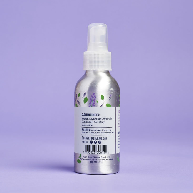 lavender room spray bottle