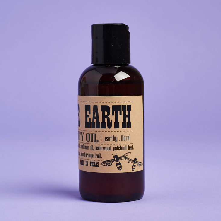 beauty oil bottle