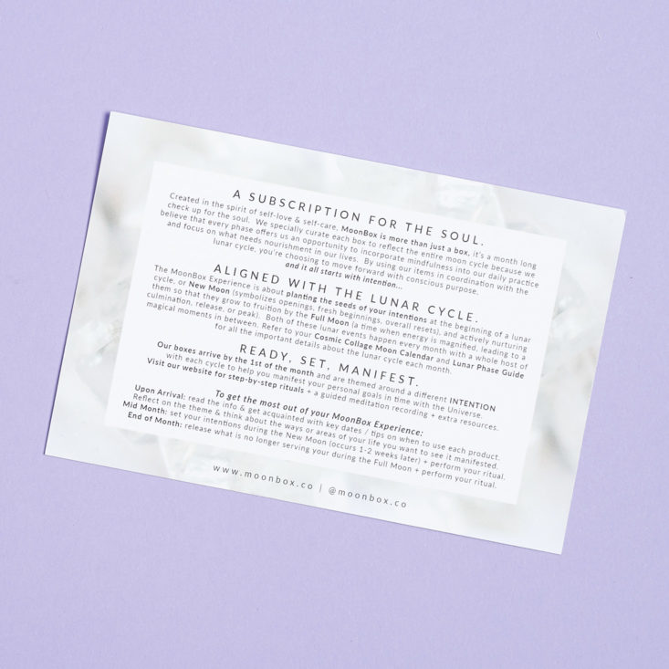 moonbox april 2018 info card flipside