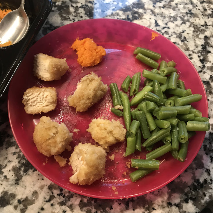 Nurture Life: Chicken Nuggets with Sweet Potato & Green Beans