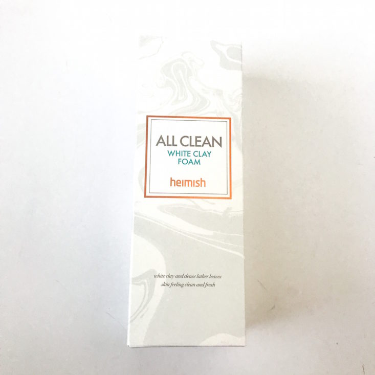 Heimish All Clean White Clay Foam Cleanser, 150 grams