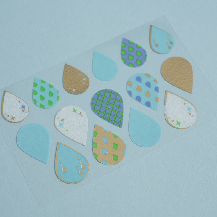 pipsticks water drop stickers