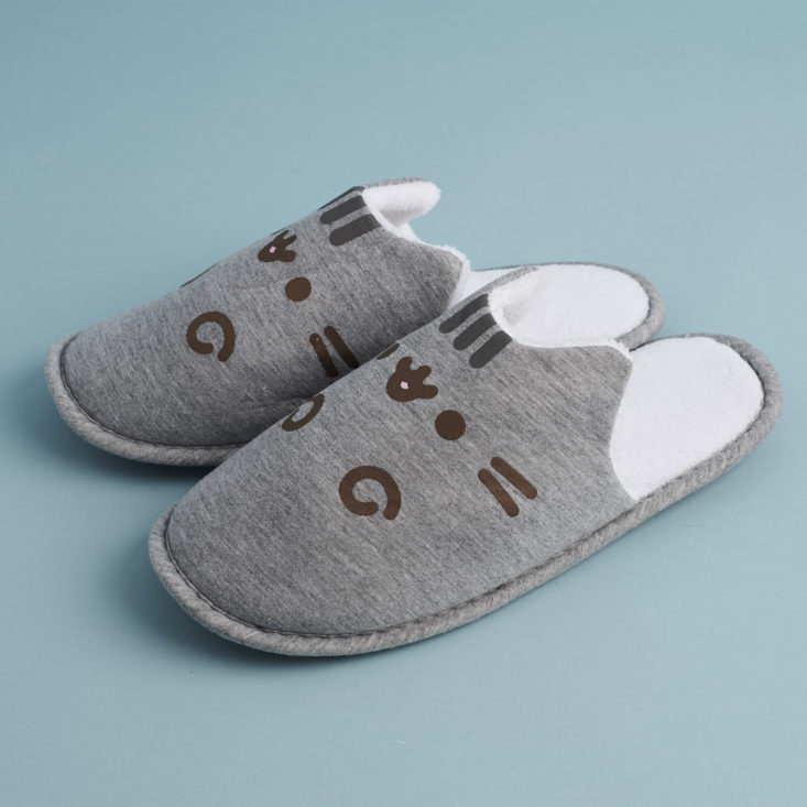 sides of Pusheen Slippers