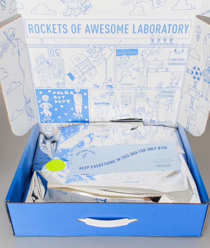 open Rockets of Awesome box