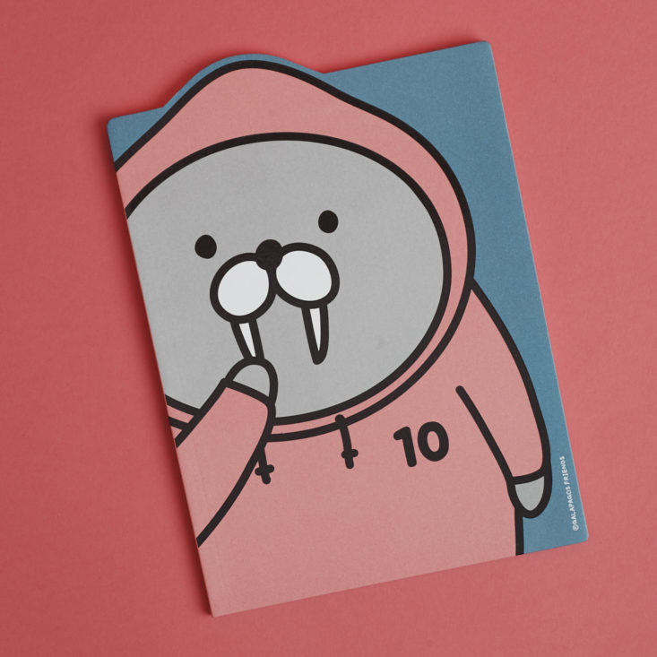 front of Walrus Notebook