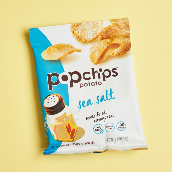 sea salt pop chips pouch