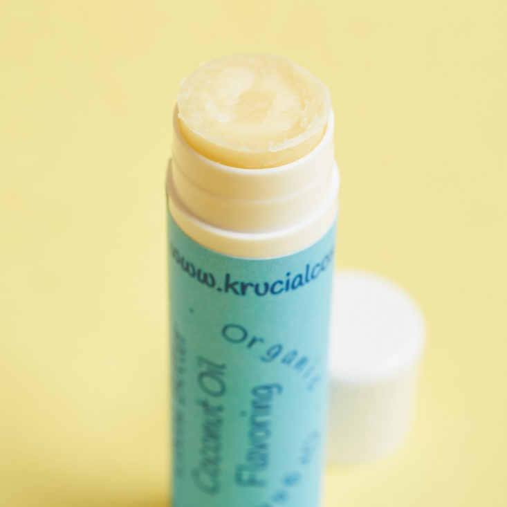 coconut oil lip balm