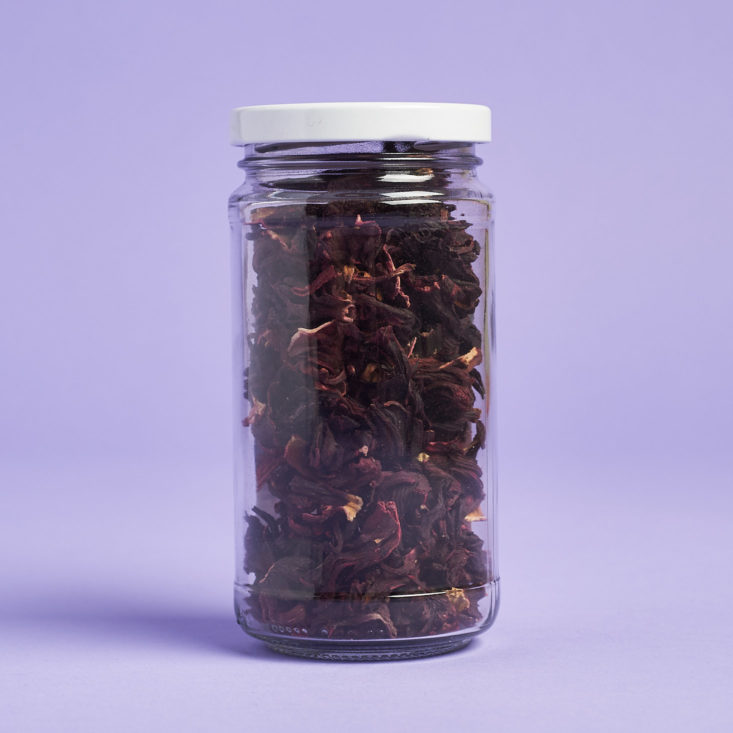 jar of hibiscus
