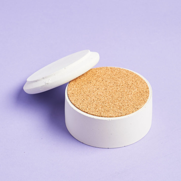 cork base of salt cellar