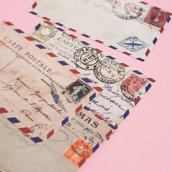 international envelope die cuts