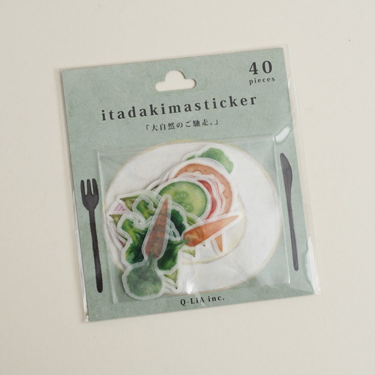 vegetable sticker pack