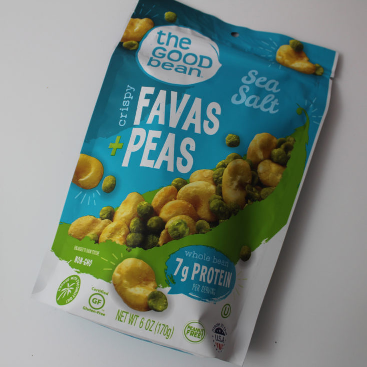 The Good Bean Crispy Favas + Peas in Sea Salt (6 oz)
