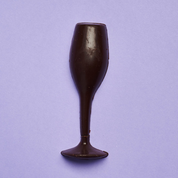 chocolate wine glass