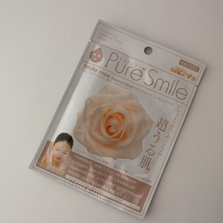 Pure Smile White Rose Essence Sheet Mask 