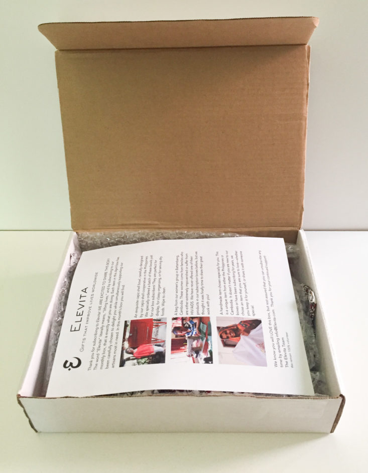 open elevita box