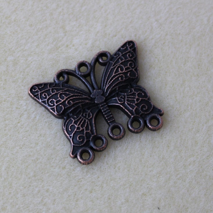 Bargain Bead Box May 2018 Butterfly Link Pendant
