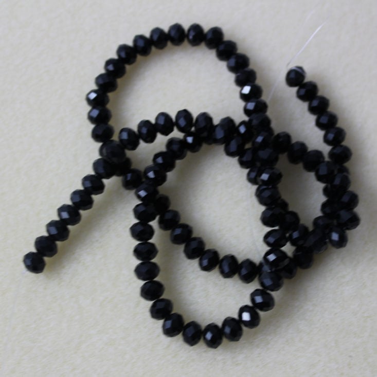 Black Crystals beads