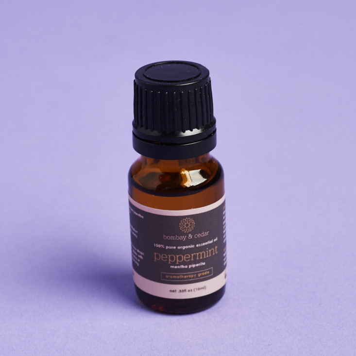bombay and cedar april 2018 box essential oil blend