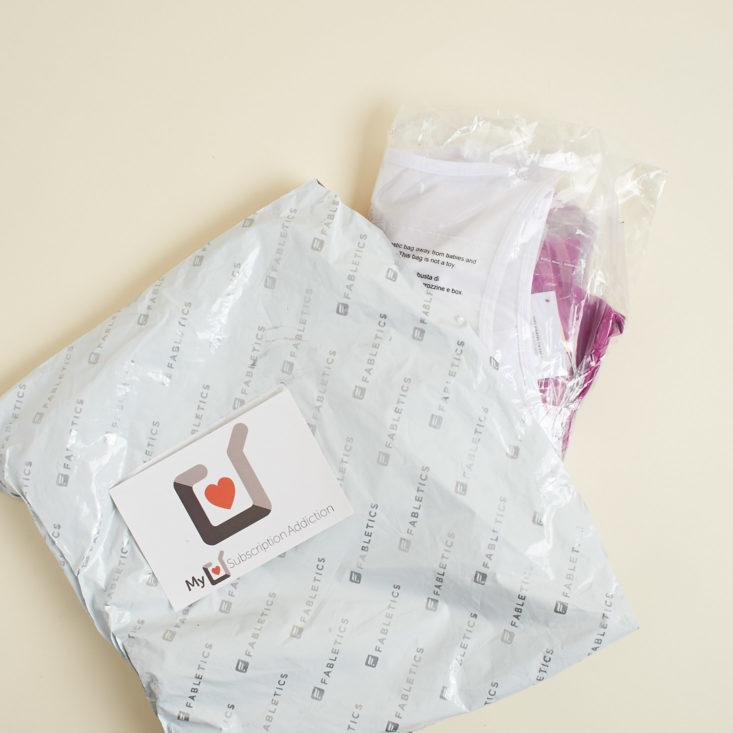 fabletics unboxing