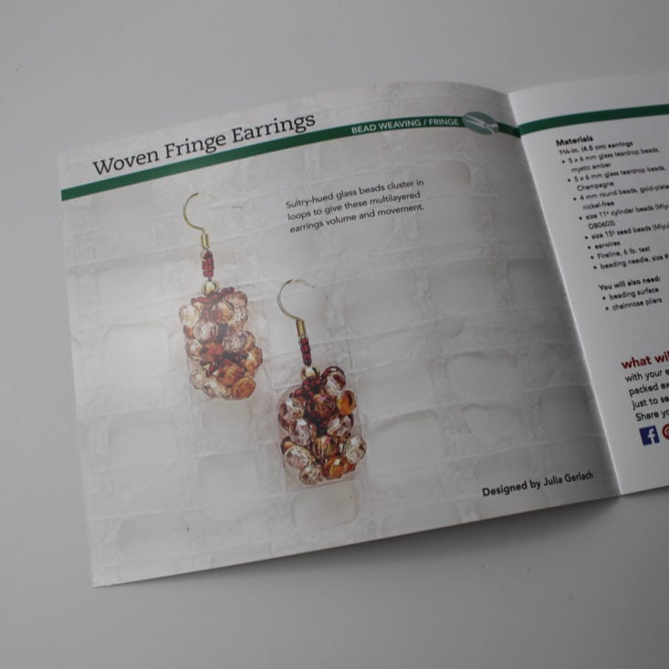 Facet Jewelry Stitching April 2018 Booklet 2