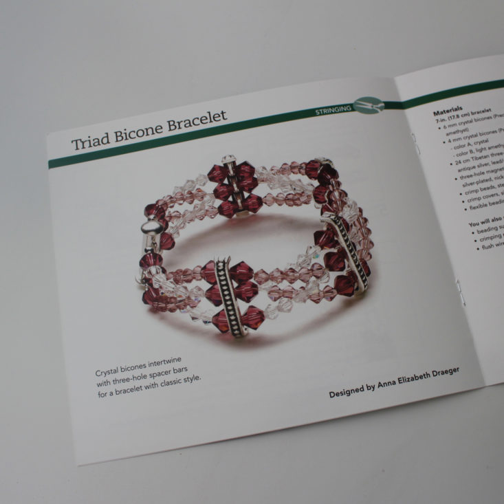 Facet Jewelry Stringing May 2018 Booklet 3